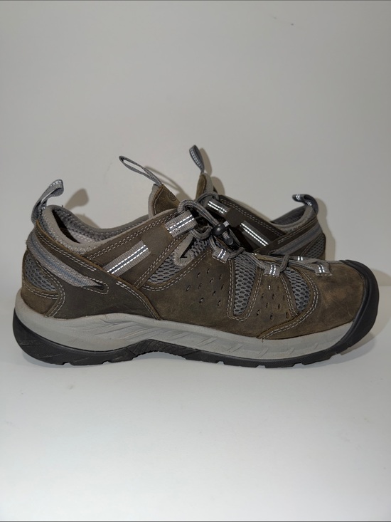 KEEN 13EE Gargoyle Navy Utility Men\'s Atlanta Cool II ESD Steel Toe Hiker Boots main image 4